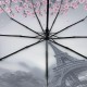 Жіноча автоматична парасолька TheBest-Flagman з ейфелевою вежею в подарунковій упаковці, рожева ручка, 0545-1