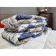 Комплект постельного белья Ромб синий, Turkish flannel