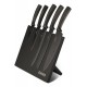 Набір кухонних ножів Edenberg EB-965 6 предметів чорний