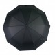 Чоловіча парасолька напівавтомат від фірми SL, чорна, 0451-1
