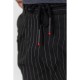 Штани чоловічі в смужку, колір чорний, 157R2010