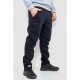 Спорт штаны мужские на флисе однотонные, цвет темно-синий, 190R236