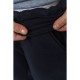 Спорт штани чоловічі на флісі однотонні, колір темно-синій, 190R236