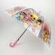 Дитяча парасолька-тростина, напівавтомат "LOL / ЛОЛ" від Rain Proof, з рожевою ручкою, 0269-1