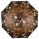 Жіноча напівавтоматична парасолька SL на 8 спиць із квітковим принтом, 0310Е-5
