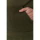 Спорт костюм чоловічий на флісі, колір темно-зелений, 190R235