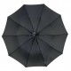 Чоловіча парасолька-напівавтомат від "Bellissima" на 10 спиць, чорна, М0525-1