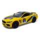 Машинка Kinsmart "BMW M8 Competition Coupe 5", жовта