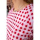 Літня сукня, в червоно-білу клітинку з кишенями, 167R 10