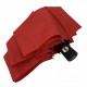 Жіноча складана парасолька-автомат з однотонним куполом від Flagman-The Best, червона, 0517-1
