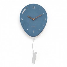 Настінний годинник Mandelda BALL - Blue