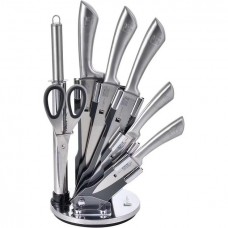 Набір ножів Bergner By Vissani BG-39241-MM 8 предметів сріблястий