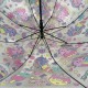 Дитяча прозора парасолька-тростина з малюнками, рожева ручка, К0201-2