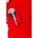 Піжама жіноча махра, колір червоний, 214R0303