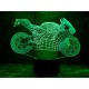 Змінна пластина для 3D світильників "Мотоцикл 4" 3DTOYSLAM