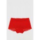 Трусы-шорты женские, цвет красный, 131R3954