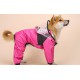 Комбінезон-дощовик для собак 11331 XL рожевий