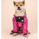 Комбінезон-дощовик для собак 11331 XL рожевий