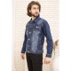 Джинсовая куртка мужская, цвет синий, 157R4606