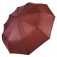 Автоматична парасолька Три слони на 10 спиць, бордовий колір, 0333-3