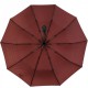 Автоматична парасолька Три слони на 10 спиць, бордовий колір, 0333-3