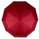Складна однотонна парасолька напівавтомат від Bellissimo, антивітер, червона М0533-4
