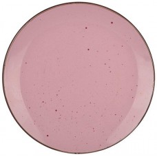 Тарелка подставная Limited Edition Terra YF6007-1 26.7 см розовая