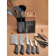 Набір ножів Edenberg EB-11098-Black 12 предметів чорний
