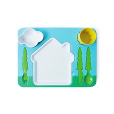 Набір дитячого посуду "Будиночок у лісі"