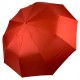 Зонт полуавтомат однотонный "Звездное небо" от Bellissimo, красный, 019302-6