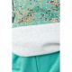 Пижама женская утепленная, цвет светло-зеленый, 219R004