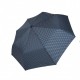 Механічна компактна парасолька в горошок від фірми SL, синя, 035013-4