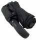 Мужской складной зонт полуавтомат с ручкой полукрюк от TheBest, есть антиветер, черный, 0524-1