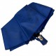 Жіноча складана парасолька автомат на 9 спиць із тисненим принтом Парижа від Frei Regen, синя 0822-3