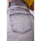 Жіночі джиснові шорти, сірого кольору, 164R4077