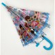 Дитяча парасолька-тростина, напівавтомат "LOL / ЛОЛ" від Rain Proof, з блакитною ручкою, 0269-2