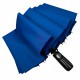 Однотонна парасолька-автомат від Toprain на 12 спиць, синя, 0512-8