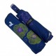 Жіноча складна парасолька-автомат від Flagman-TheBest з принтом квітів, синя, fl0512-6