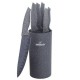 Набір кухонних ножів Bohmann BH-6165-Grey 6 предметів сірий