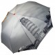 Жіноча парасолька напівавтомат на 9 спиць, антивітер, жовта, Toprain0544-5