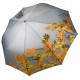 Жіноча парасолька напівавтомат на 9 спиць, антивітер, жовта, Toprain0544-5