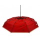 Женский складной механический зонт от Toprain, красный, 0097-5