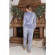 Пижама женская брюки и кофта Пс1500 Св.серый