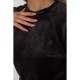 Спорт костюм жіночий велюровий, колір чорний, 102R272