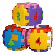 Іграшка дитяча "Кубик-логіка" (сортер)