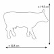 Колекційна статуетка корова Cowcado de Impanema, Size L