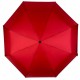 Жіноча однотонна механічна парасолька на 8 спиць від TheBest, червона, 0612-7