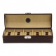 Скринька для зберігання годинника Friedrich Lederwaren Le Croc 5, коричнева