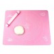 Килимок кондитерський силіконовий Frico FRU-083-Pink 70х50 см рожевий