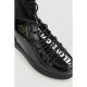 Туфлі-снікерси жіночі лакові, колір чорний, 1